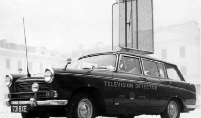 Пеленгатор телевизоров из 50-х годов (6 фото)