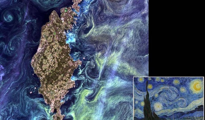 Фото со спутника – Земля как произведение искусства (21 фото)