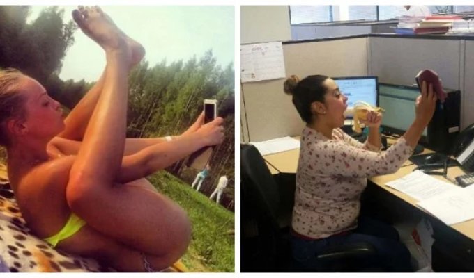 22 photos of people caught taking stupid selfies (23 photos)