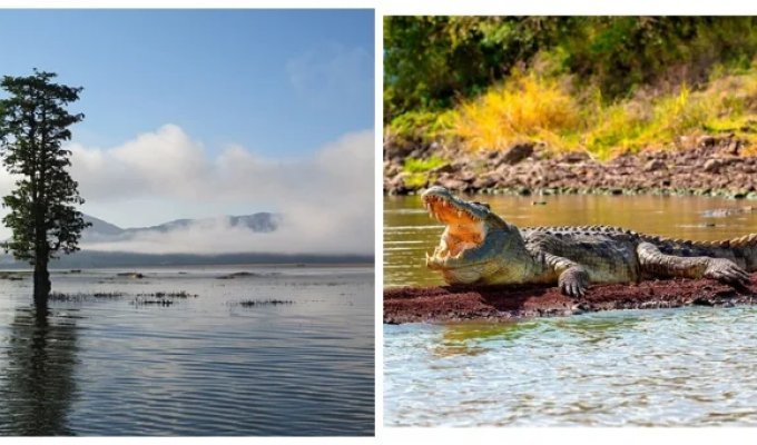 Lake Ira Lalaro - a harmonious duet of beauty and danger (8 photos + 1 video)