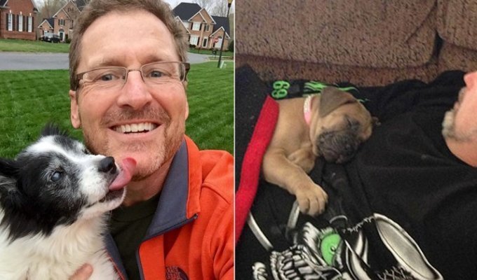 20 Dads Who Didn't Want a Dog in Their House (21 Photos)