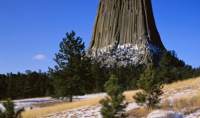 Столовые горы похожи на пни от гигантских деревьев (11 фото)
