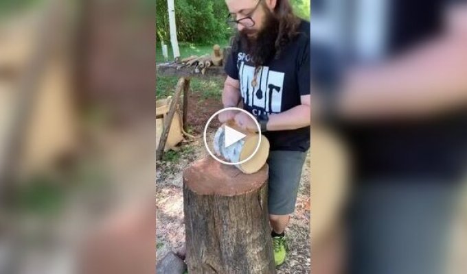 DIY wooden bowl