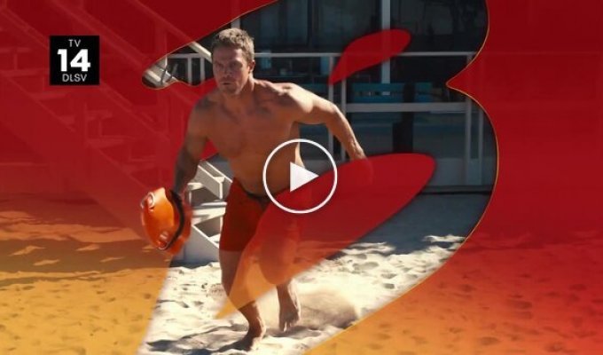 Get your press ready for January: Stephen Amell runs along the beach in the teaser for the new "Baywatch"