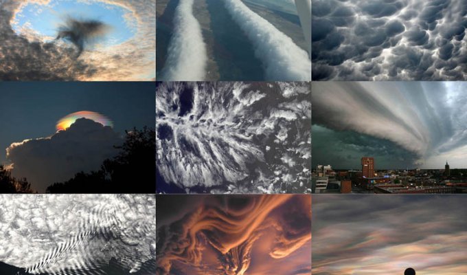 15 невероятных облачных образований (20 фото)