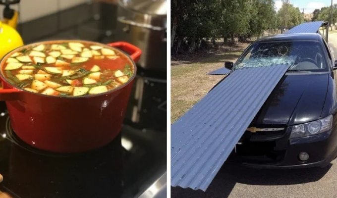 17 фотографий,  от которых перехватывает дыхание, ведь люди на них были  в шаге от больших неприятностей (18 фото)