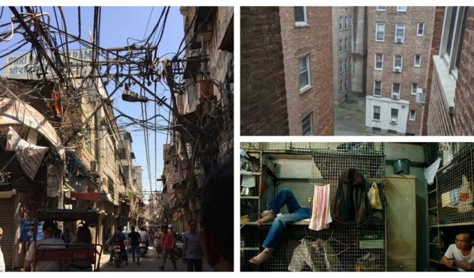 45 dystopian examples of "urban hell" (41 photos)