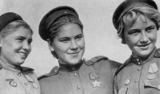 Women warriors of the Great Patriotic War (28 photos)