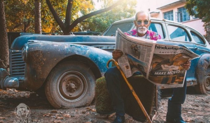 Парень нарядил своего 98-летнего дедулю как хипстера, и тот снова почувствовал себя молодым (16 фото)