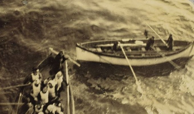 Редкие фото спасения пассажиров «Титаника» выставят на аукцион (8 фото)