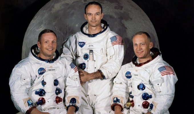 Двадцатого июля 1969 года - первый полёт человека к Луне (4 фото)