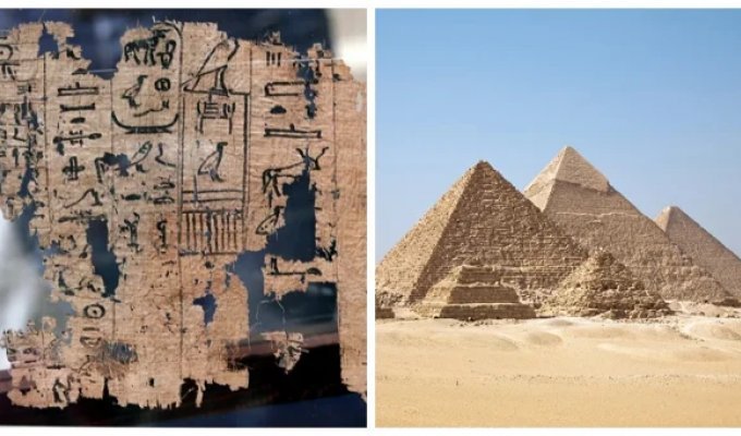 Mere's diary: a 4,500-year-old papyrus that describes in detail the construction of the Great Pyramid (9 photos)