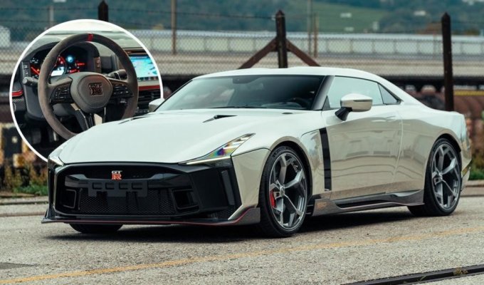The rarest Nissan GT-R50 will be put up for auction (25 photos)