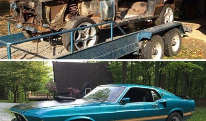Before and after repair or complete restoration (29 photos)