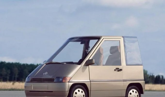 Ultra-compact pioneer: the story behind the Mercedes-Benz NAFA concept (6 photos + video)