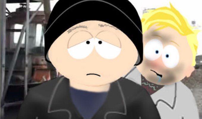 Фотожаба на известных персонажей в стиле South Park