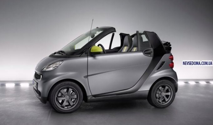 Smart Fortwo Greystyle – серо-салатовый малыш (5 фото)