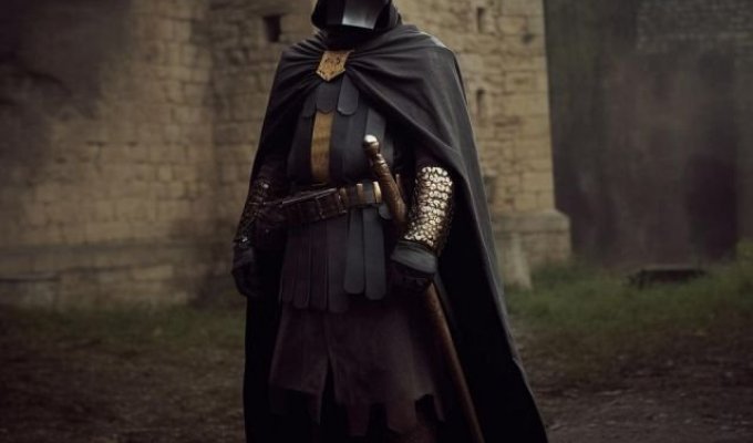 If superheroes lived in the Middle Ages (12 photos)