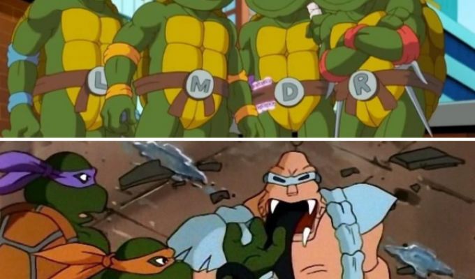 How Teenage Mutant Ninja Turtles has changed from 1987 to the present day (15 photos)