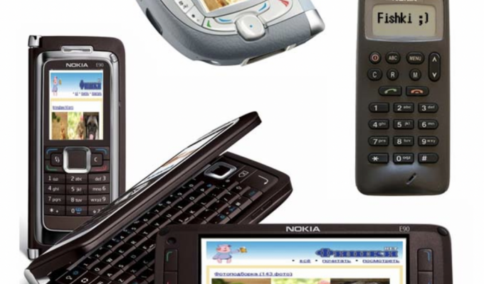 The evolution of mobile phones (71 photos)