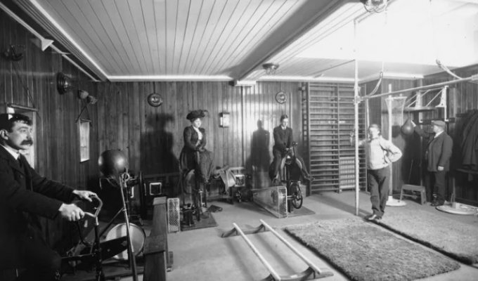 Riding Electric Horses: How Passengers Stayed Fit on the Titanic and Other Vintage Ocean Liners (15 photos)