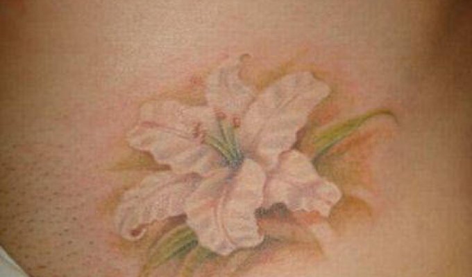 Татуировки на интимных местах (12 фото)
