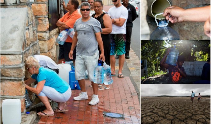 «День Ноль»: в Кейптауне собираются отключить воду (27 фото)