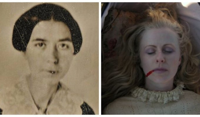 The story of poor Mercy Brown, accused of vampirism (10 photos)