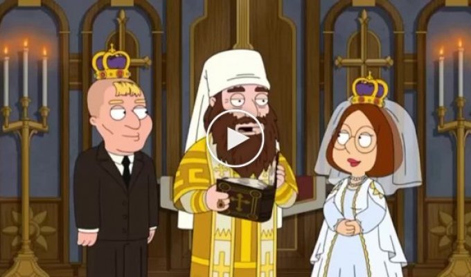 Nothing unusual, just a new season of the famous American cartoon "Family Guy"