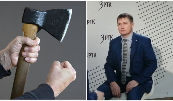 Mayor of Zabaykalsky Sretensk staged a drunken showdown in the style of GTA (4 photos)