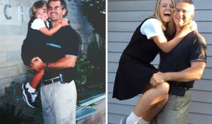 How time flies: Kids on their first and last day of school (21 photos)