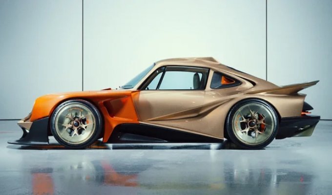 The Kyza перетворив класичний Porsche на футуристичний рестомод (4 фото)