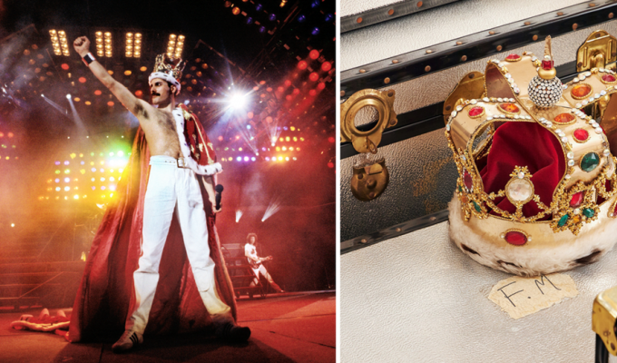 More than 1,500 items from the private collection of Freddie Mercury will be put up for auction (18 photos)