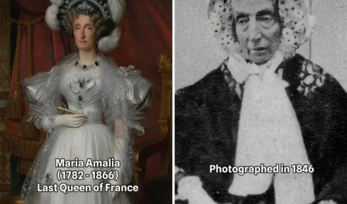 Исторические личности из 18 века на картинах и на фотографиях (9 фото)