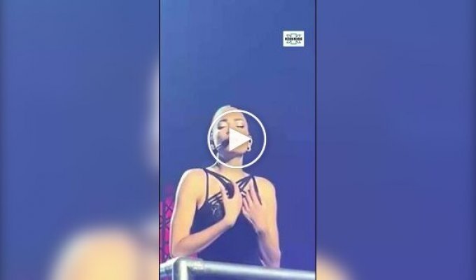 Фанат на концерте Elodie задал ритм всему залу