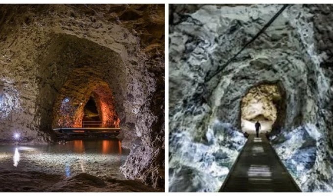 Mönsted Kalkgruber is a unique limestone mine (11 photos + 1 video)