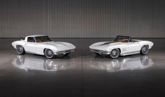 Two restomod Chevrolet Corvette from the 1960s will be put up for auction (7 photos)