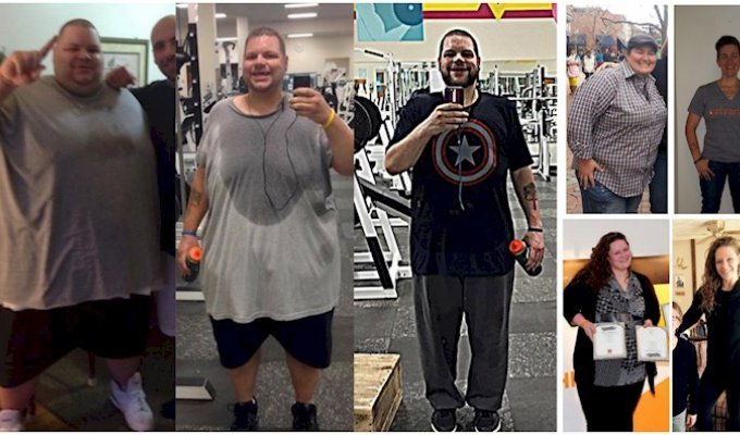 16 примеров невероятного похудения (17 фото)