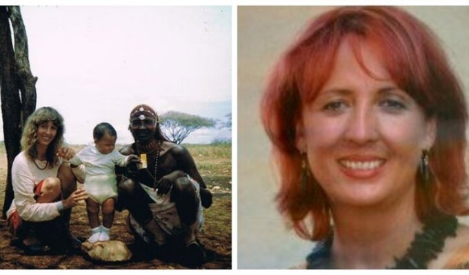 Белокожая масаи: чем закончилась любовь швейцарской бизнес-леди и чернокожего африканского дикаря (9 фото)