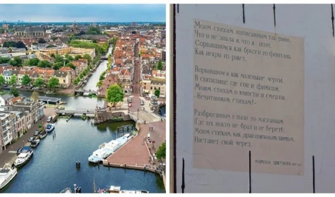 Лейден – город, в  котором дома говорят стихами и  формулами (33 фото)