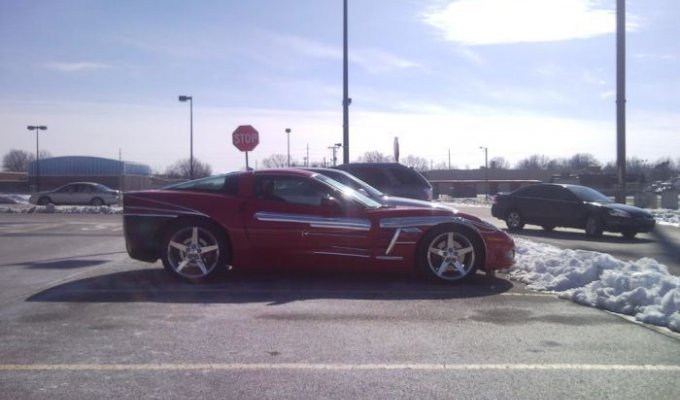 Худший тюнинг автомобиля Corvette (13 фото)