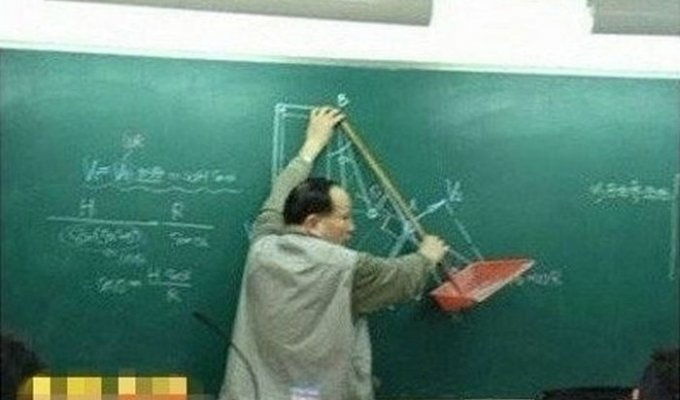 Как отжигают азиатские преподаватели? (8 фото)