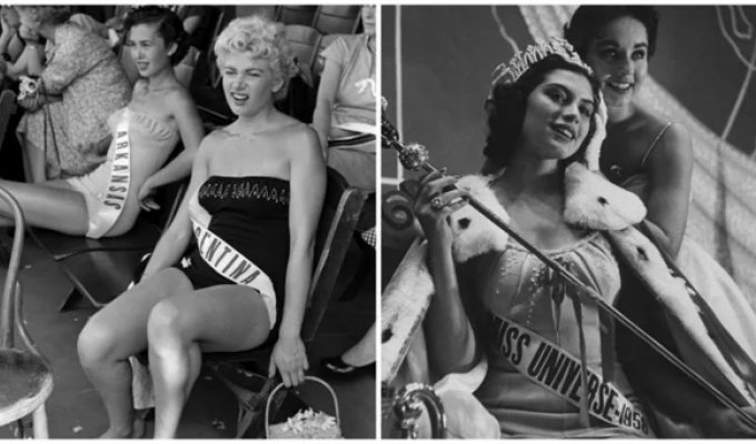 Peeping at Miss Universe Contestants of the 1950s (15 photos)