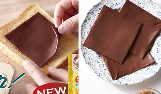 Шоколадные пластинки для бутербродов теперь реальность — жизнь уже никогда не будет прежней (10 фото)