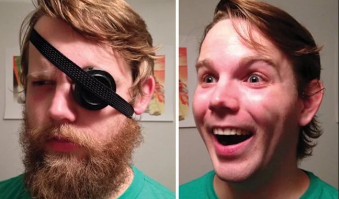 30 Men With and Without Beards: Are These Really the Same People? (31 photos)