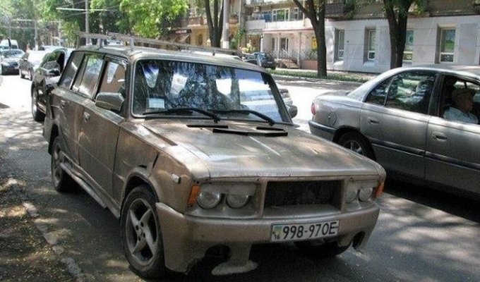 Тюнинг ВАЗ 2102 по-Одесски (5 фото)