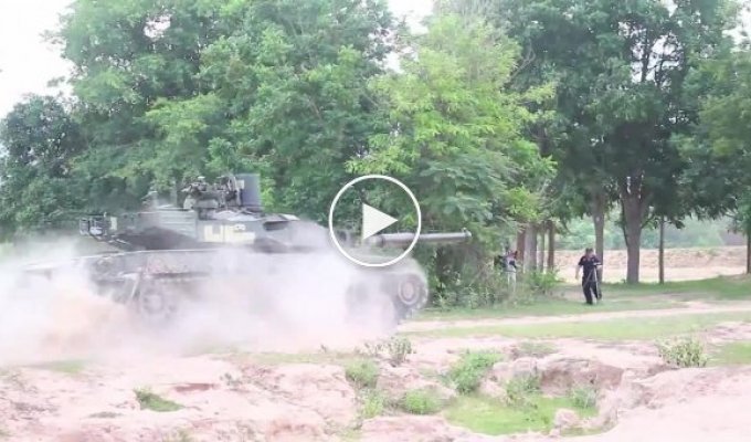 Украинский танк Оплот Т-84 на вооружение Таиланда
