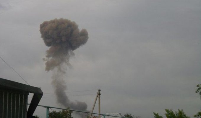 На полигоне боеприпасов под Самарой прогремели взрывы (7 фото + 6 видео)