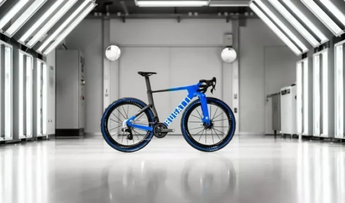 Двухколёсный Bugatti без мотора, но по цене автомобиля (9 фото)