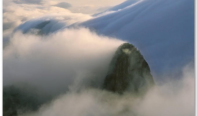 Туман в Китае. Красиво. (16 фото)